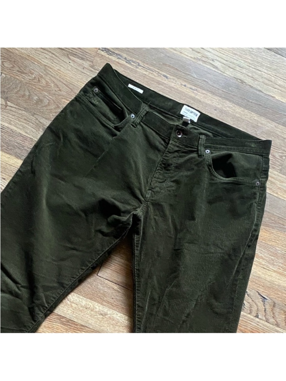 Todd Snyder Straight 5 Pocket Corduroy 34x30 - Picture 5 of 16